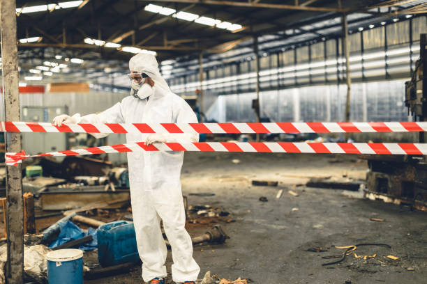 Professional Crime Scene Cleanup technician working in Fort Pierce, FL